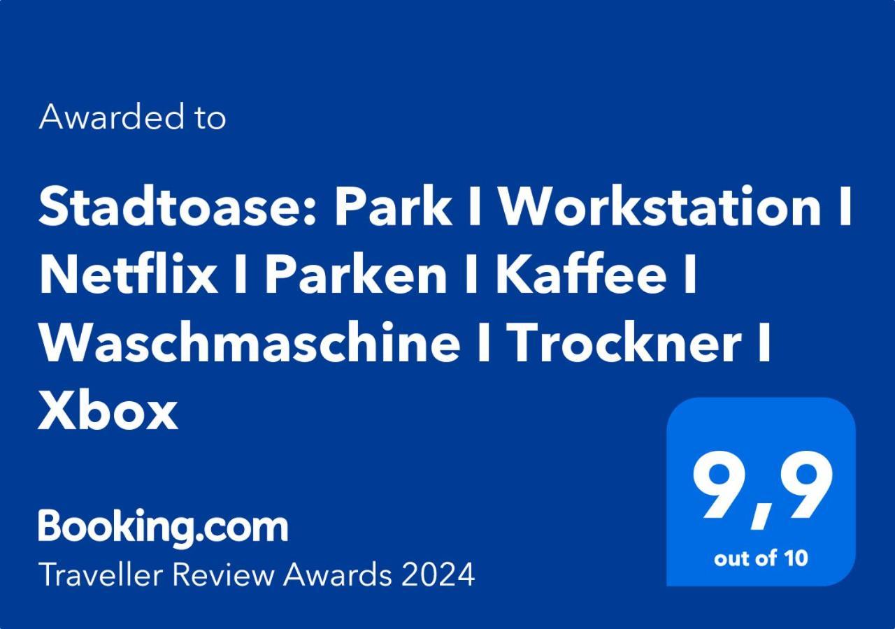 Dnd Stadtoase I Park I Workstation I Netflix I Parken I Kaffee I Waschmaschine I Trockner I Xbox เวิร์ซบวร์ก ภายนอก รูปภาพ