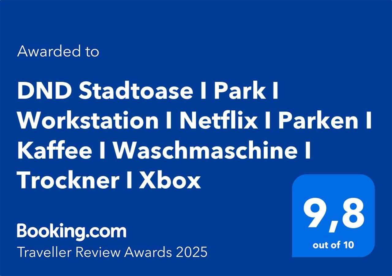 Dnd Stadtoase I Park I Workstation I Netflix I Parken I Kaffee I Waschmaschine I Trockner I Xbox เวิร์ซบวร์ก ภายนอก รูปภาพ
